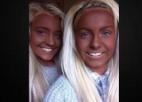 girls blackface halloween 2013.png