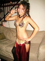 cosplay - asian teen - halloween slave leia costume - amateur - shelf porn.jpg