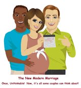 New modern marriage White couple, black preg.jpg