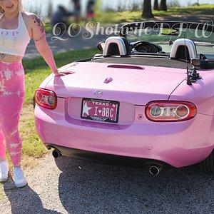 My little pink convertible 🥰👸🏼♠️