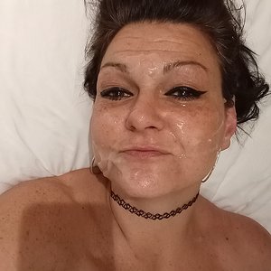 Nice Facial for Milf.