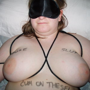 Blindfolded.