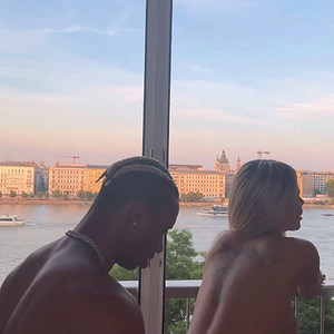 Fucking blonde with a view